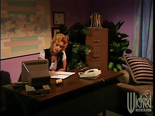 Milf Boss Fucks Her Younger Employee In Her Office