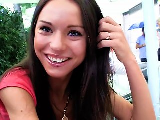 Sweet Smiling Teen Aggressive Sex Scene